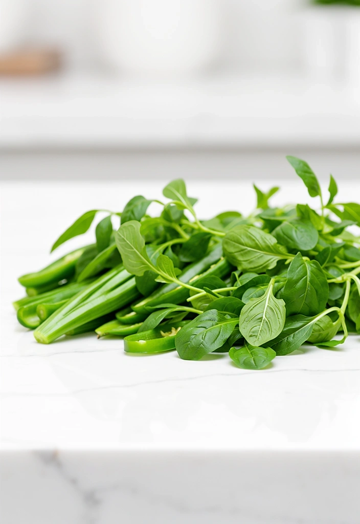 Fresh ingredients representing health data purity